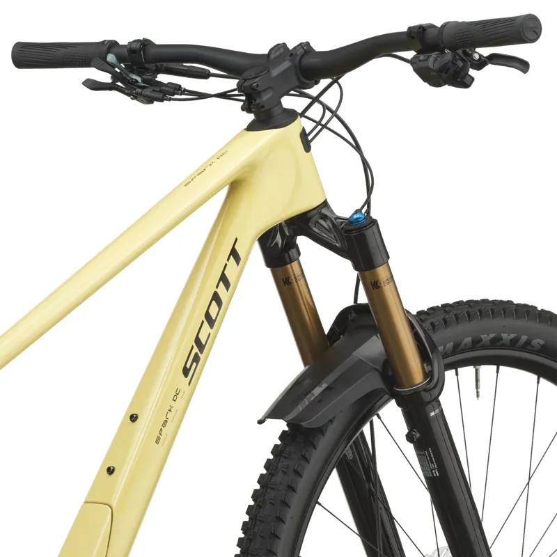 Scott Spark DC 20 Carbon Full Suspension Mountain Bike 2027 in Lemon Yellow-6