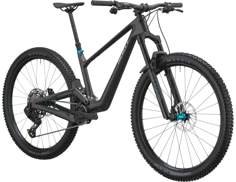 Scott Spark DC 30 CArbon Full Suspension Mountain Bike 2027 in Carbon Black-2