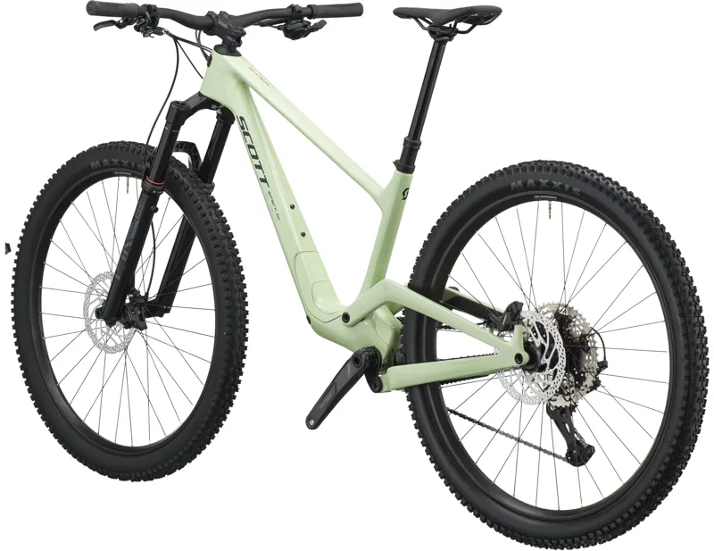 Scott Spark DC 40 Carbon Full Suspension Mountain Bike 2027 in Tender Green-2