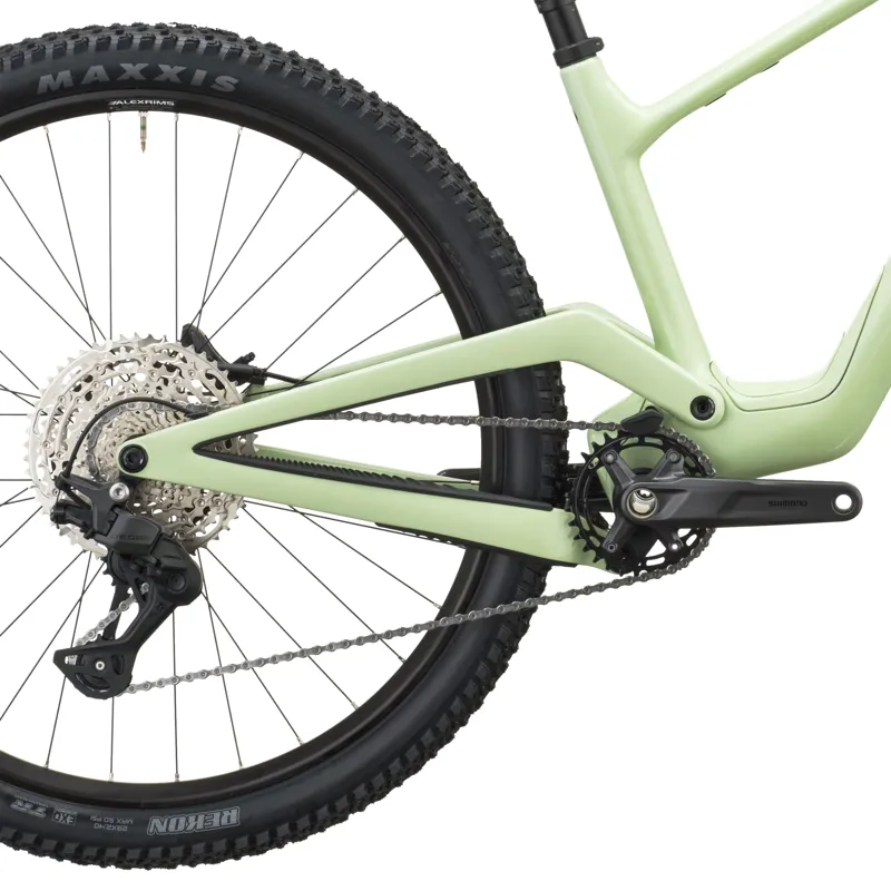 Scott Spark DC 40 Carbon Full Suspension Mountain Bike 2027 in Tender Green-5