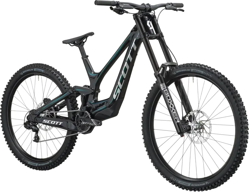 Scott Gambler 10 Carbon Full Suspension Mountain Bike 2027 in Meta Black-1