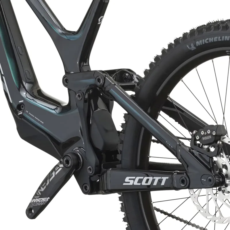 Scott Gambler 10 Carbon Full Suspension Mountain Bike 2027 in Meta Black-5