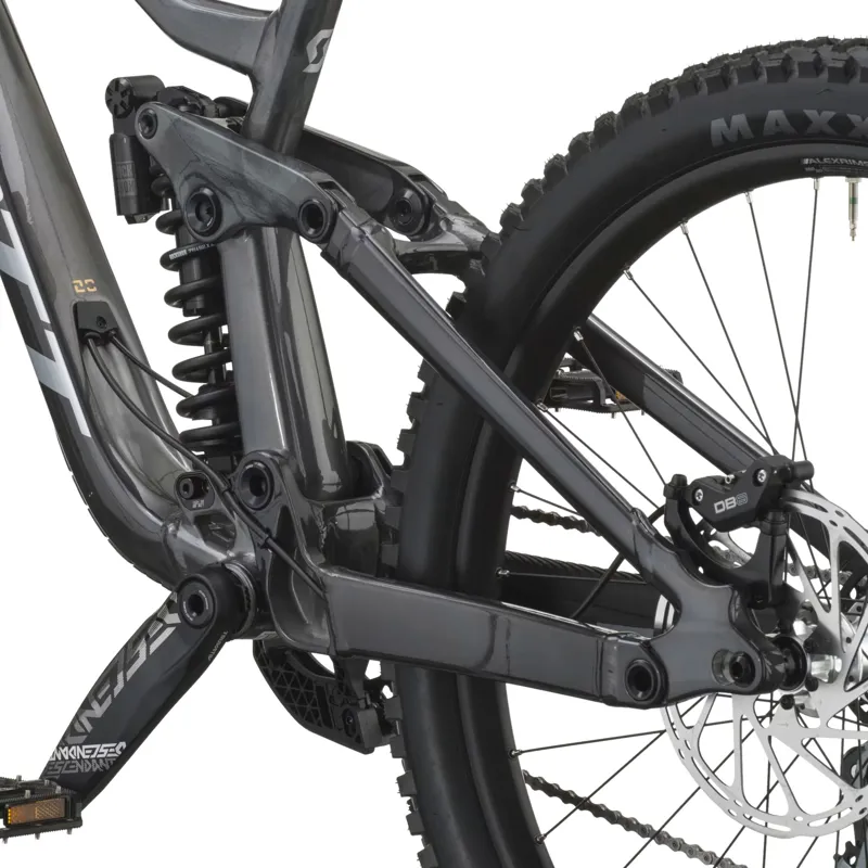 Scott Gambler 20 Full Suspension Downhill Mountain Bike 2027 in Alloy Black-5