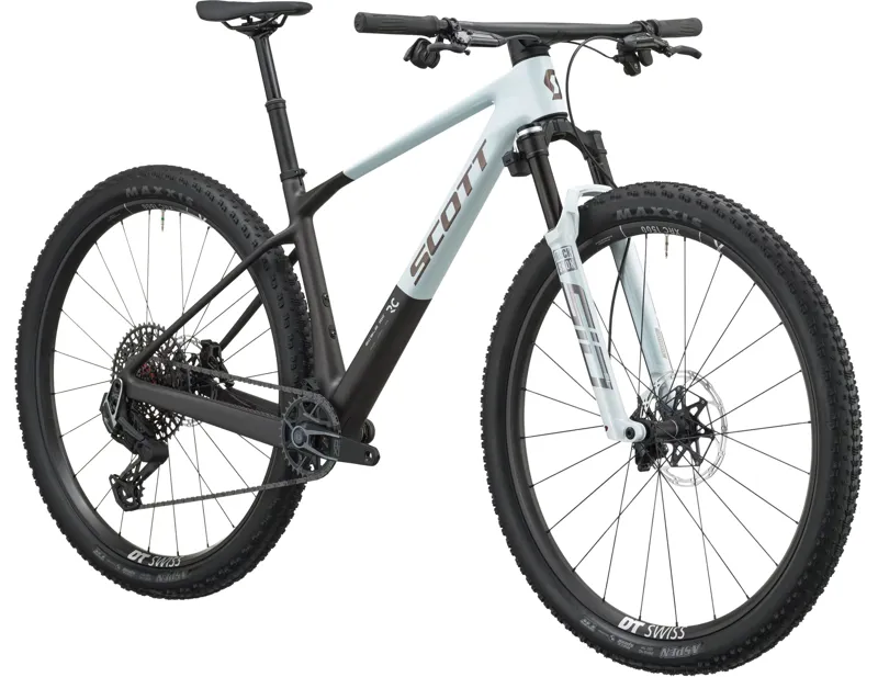 Scott Scale RC World Cup Carbon Hardtail Mountain Bike 2027 in Cumulus White and Carbon Black-1