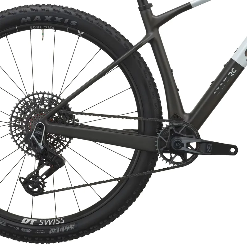 Scott Scale RC World Cup Carbon Hardtail Mountain Bike 2027 in Cumulus White and Carbon Black-3