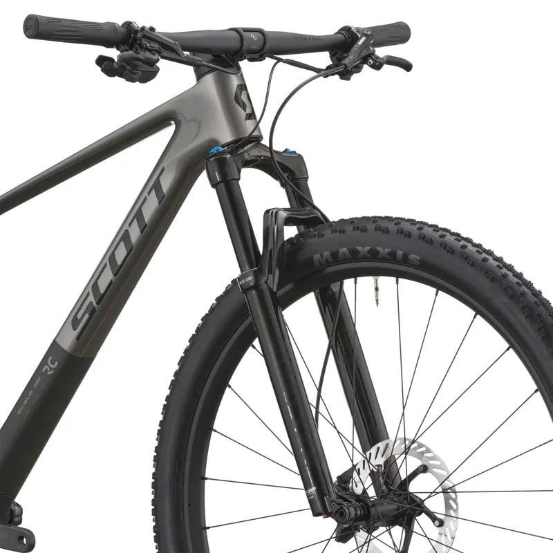Scott Scale RC Expert Carbon Hardtail Mountain Bike 2027 in Tungsten Grey and Carbon Black-7