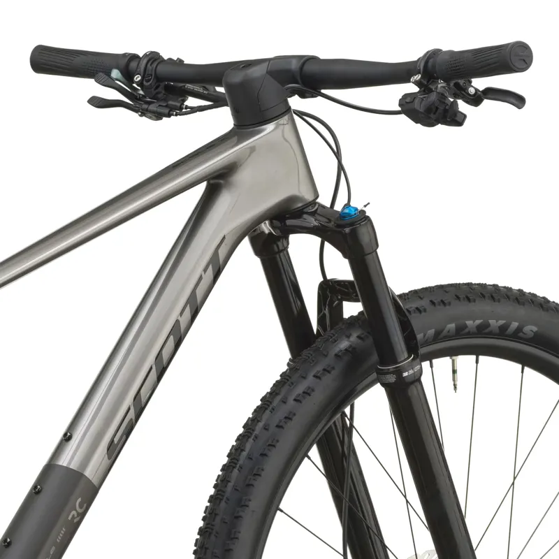 Scott Scale RC Expert Carbon Hardtail Mountain Bike 2027 in Tungsten Grey and Carbon Black-6