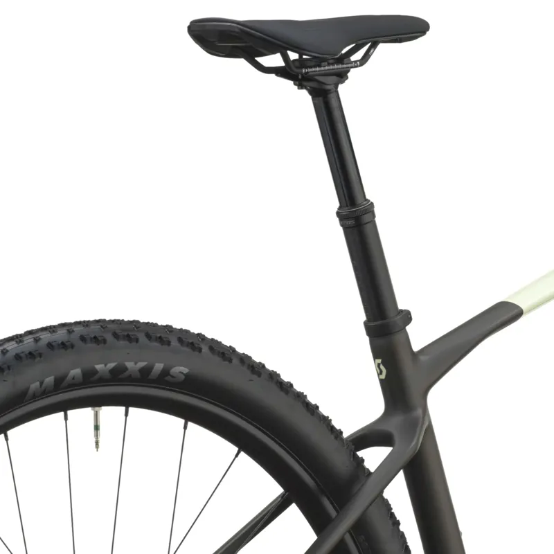 Scott Scale RC Team Hardtail Mountain Bike 2027 in Cream Green and Carbon Black-5
