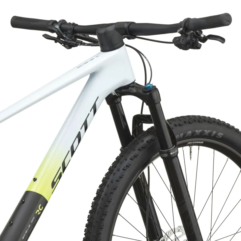 Scott Scale RC Comp Carbon Hardtail Mountain Bike 2027 in Mirage Blue and Carbon Black-6