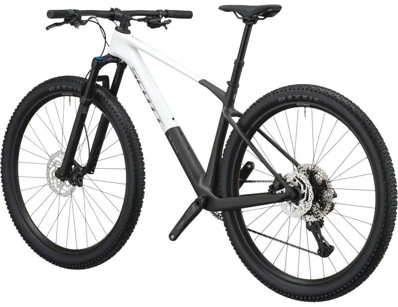 Scott Scale 10 Hardtail Mountain Bike 2027 in Pearl White and Carbon Black-2