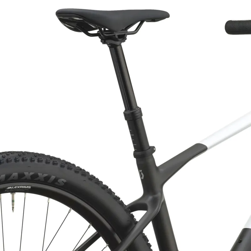 Scott Scale 10 Hardtail Mountain Bike 2027 in Pearl White and Carbon Black-5