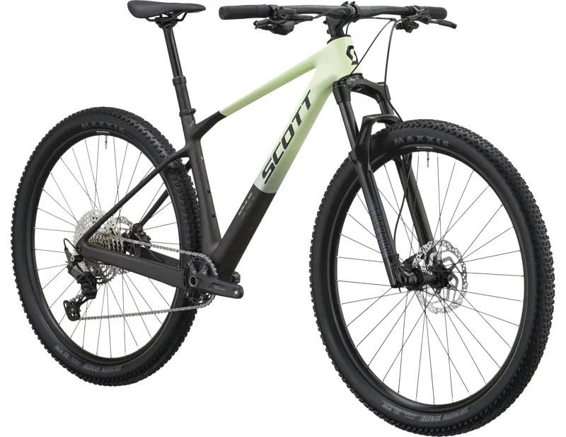 Scott Scale 20 Hardtail Mountain Bike 2027 in Cream Green and Carbon Black-1
