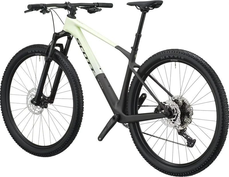 Scott Scale 20 Hardtail Mountain Bike 2027 in Cream Green and Carbon Black-2