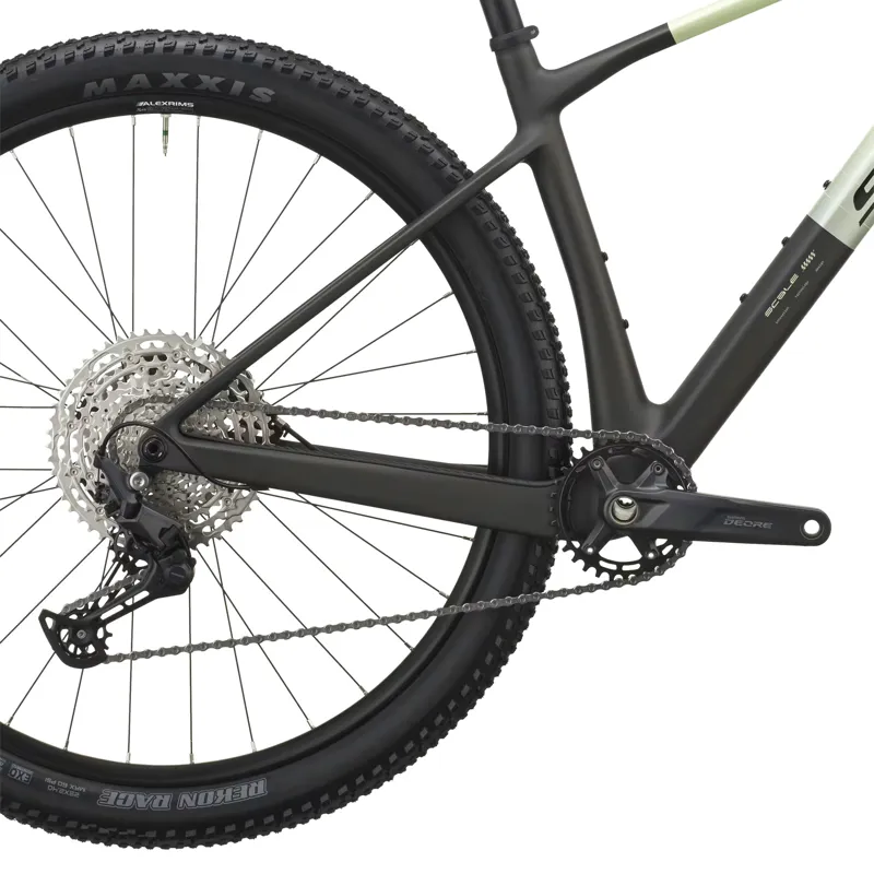 Scott Scale 20 Hardtail Mountain Bike 2027 in Cream Green and Carbon Black-3