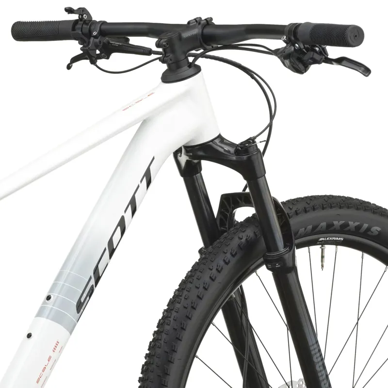 Scott Scale 50 Hardtail Mountain Bike 2027 in White-7