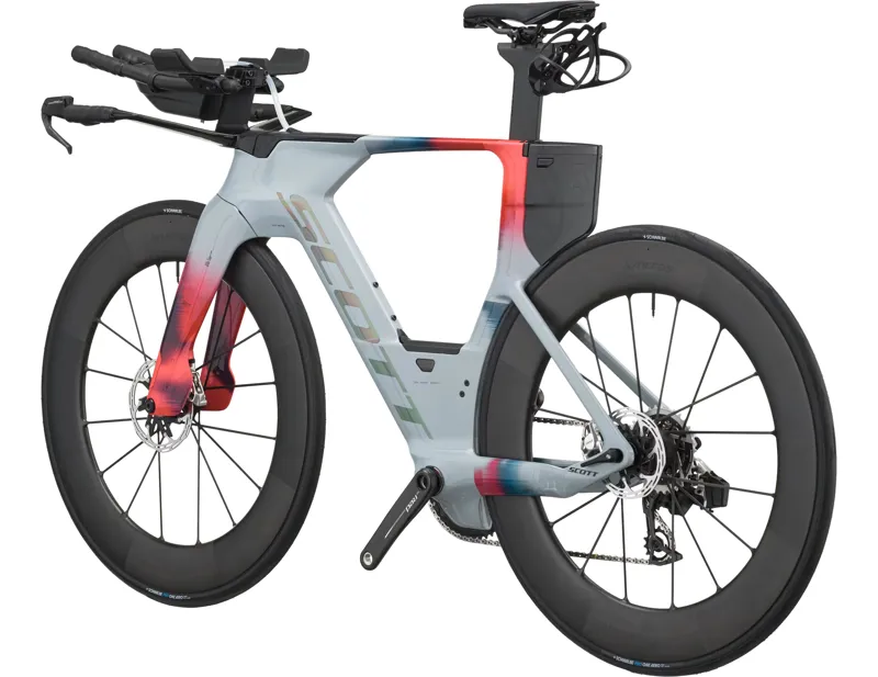 Scott Plasma RC Ultimate Carbon Road Bike 2027 in Narwal Grey and Gloaming Orange-2