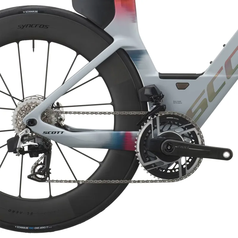 Scott Plasma RC Ultimate Carbon Road Bike 2027 in Narwal Grey and Gloaming Orange-3