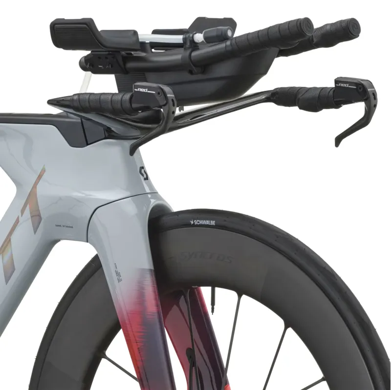 Scott Plasma RC Ultimate Carbon Road Bike 2027 in Narwal Grey and Gloaming Orange-7