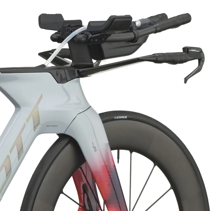 Scott Plasma RC Ultimate Carbon Road Bike 2027 in Narwal Grey and Gloaming Orange-6