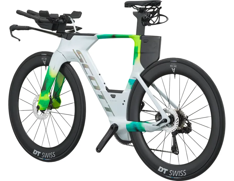 Scott Plasma RC Pro Carbon Road Bike 2027 in Cumulus White and Viper Green-2