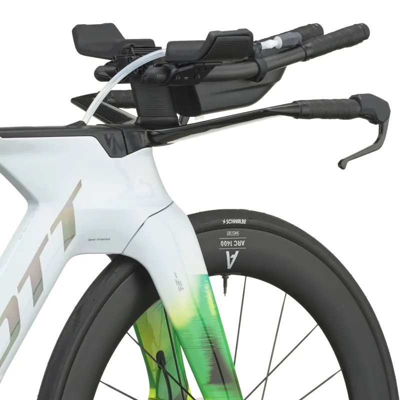 Scott Plasma RC Pro Carbon Road Bike 2027 in Cumulus White and Viper Green-6