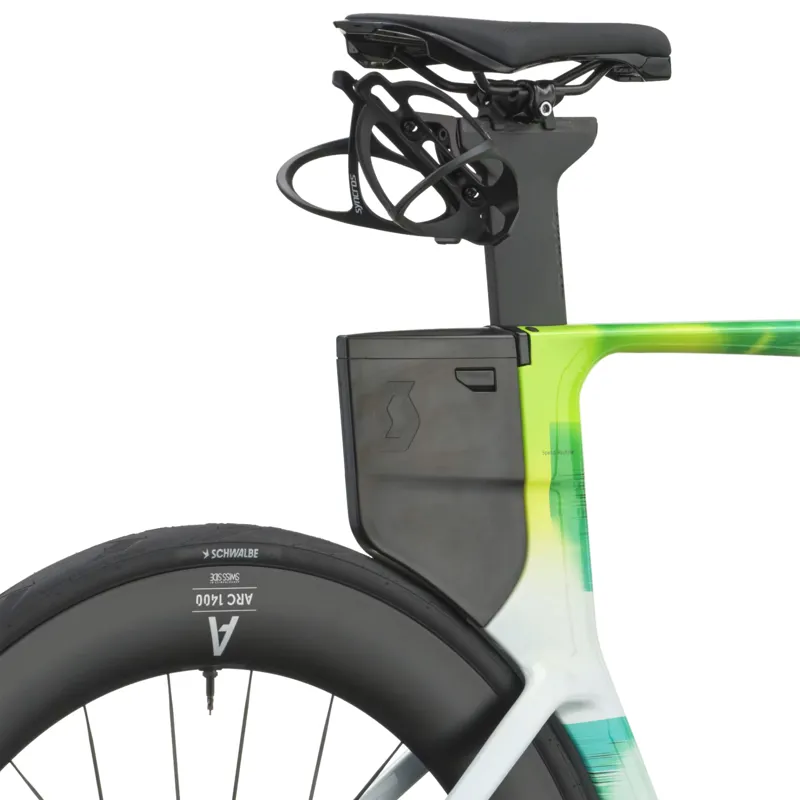 Scott Plasma RC Pro Carbon Road Bike 2027 in Cumulus White and Viper Green-5