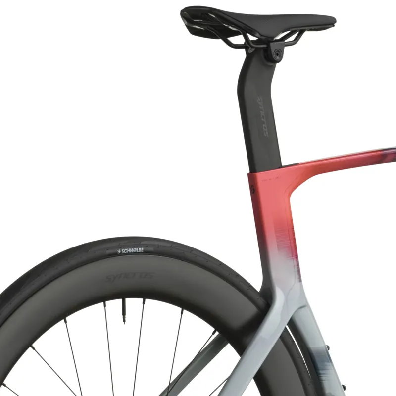Scott Foil RC TRI Carbon Road Bike 2027 in Narwal Grey and Gloaming Orange-5