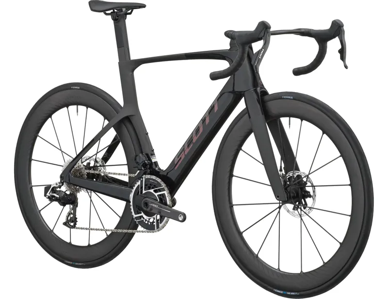 Scott Foil RC Ultimate Carbon Road Bike 2027 in Piano Black and Carbon Black-1