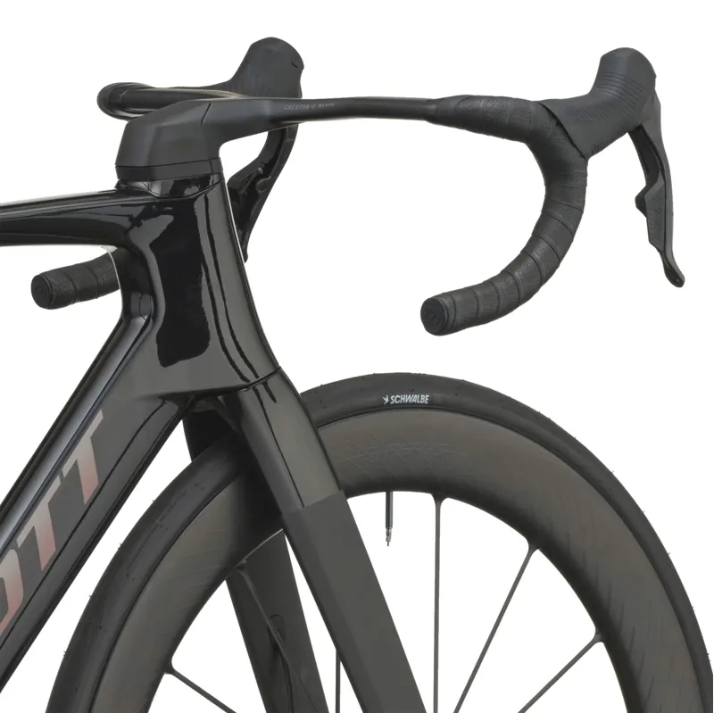 Scott Foil RC Ultimate Carbon Road Bike 2027 in Piano Black and Carbon Black-7