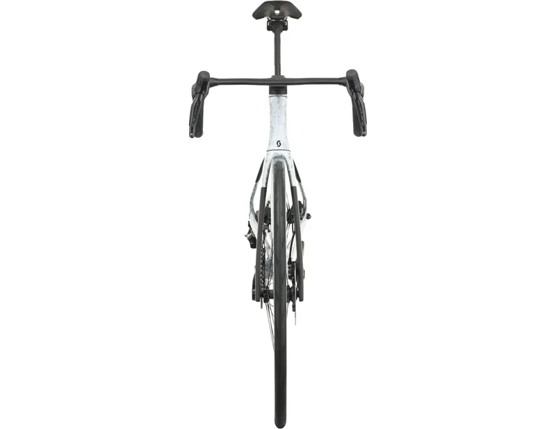 Scott Foil RC Pro Carbon Road Bike 2027 in Rush White and Carbon Black-3