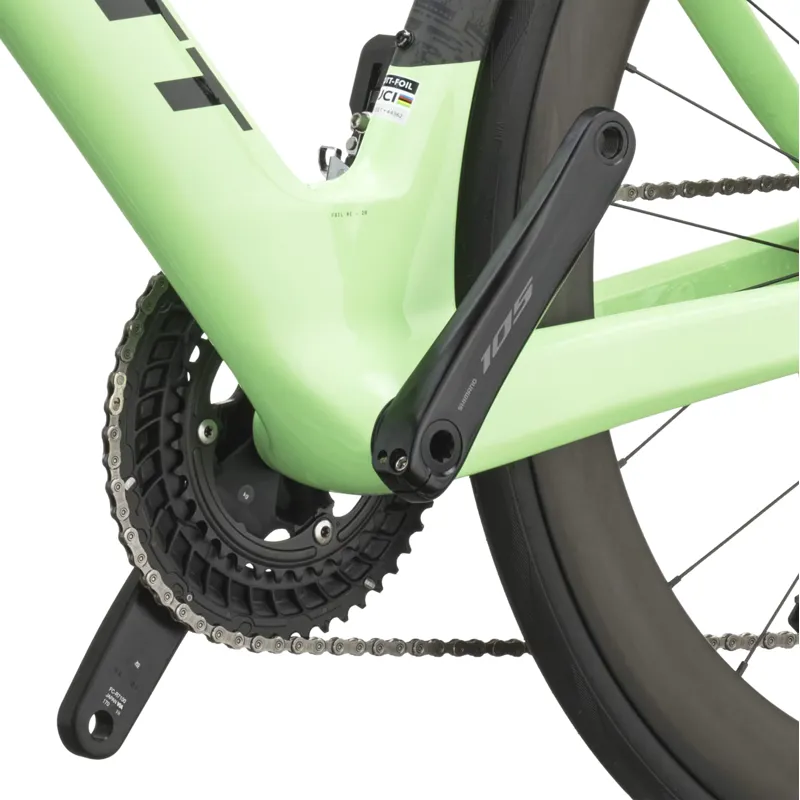 Scott Foil RC 20 Carbon Road Bike 2027 in Paradise Green and Carbon Black-4