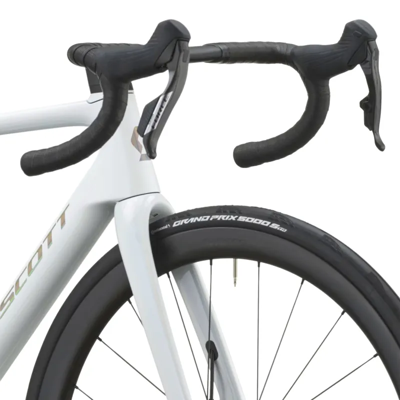 Scott Addict RC Carbon Team Road Bike 2027 in Rainbow White-8