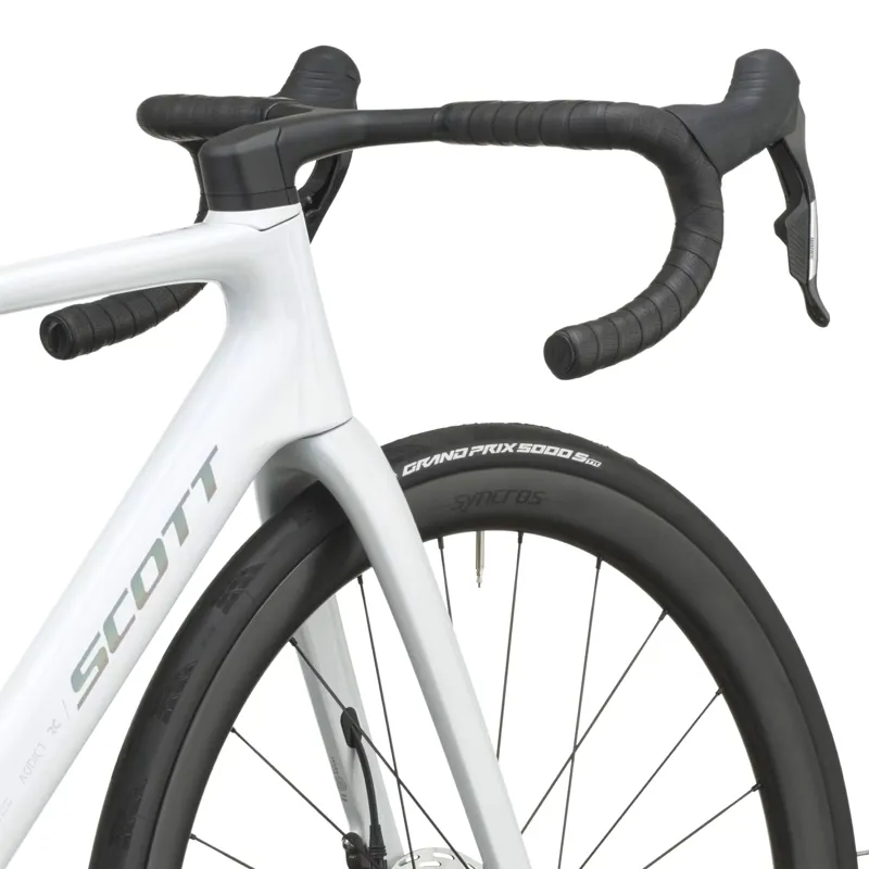 Scott Addict RC Carbon Team Road Bike 2027 in Rainbow White-7