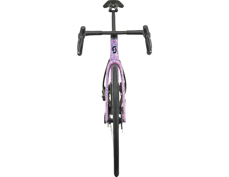 Scott Addict RC 10 Carbon Road Bike 2027 in Flourish Blue and Carbon Black-3