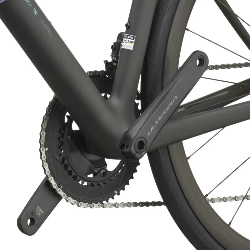 Scott Addict RC 10 Carbon Road Bike 2027 in Flourish Blue and Carbon Black-7