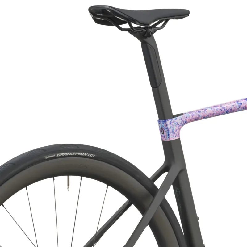 Scott Addict RC 10 Carbon Road Bike 2027 in Flourish Blue and Carbon Black-4