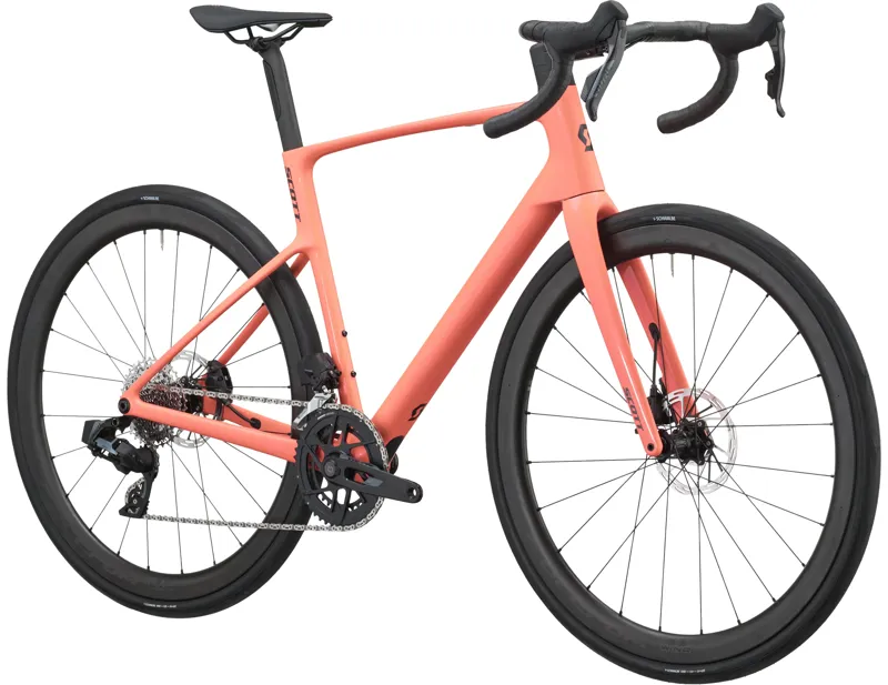Scott Addict 25 Carbon Road Bike 2027 in Peach Pink-1
