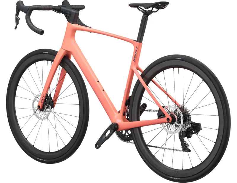 Scott Addict 25 Carbon Road Bike 2027 in Peach Pink-2