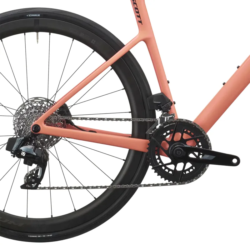 Scott Addict 25 Carbon Road Bike 2027 in Peach Pink-3