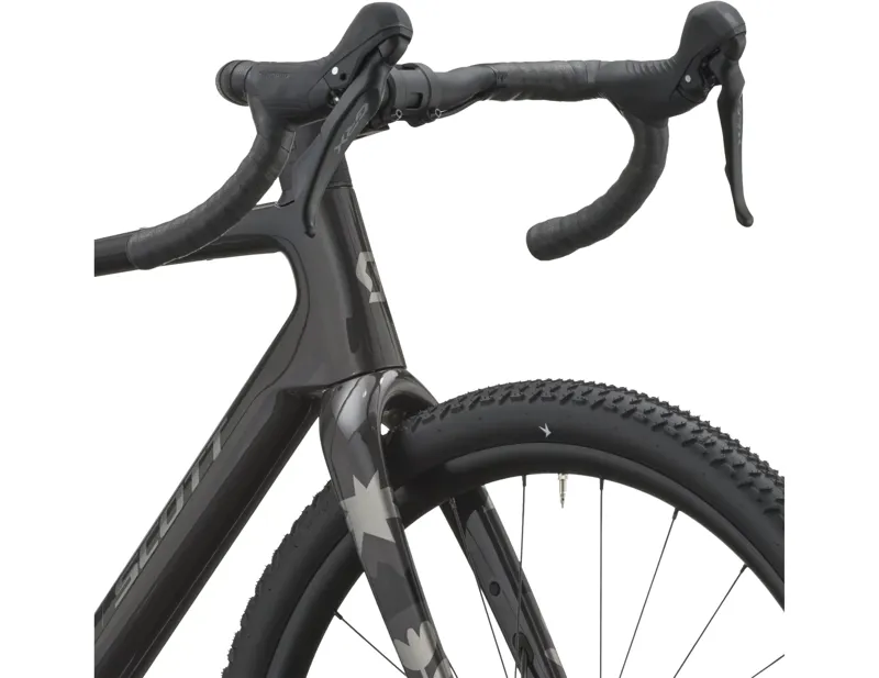 Scott Addict Gravel 40 Carbon gravel Bike 2027 in Carbon Black-5