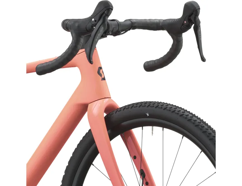 Scott Addict Gravel 40 Carbon gravel Bike 2027 in Peach Pink-6