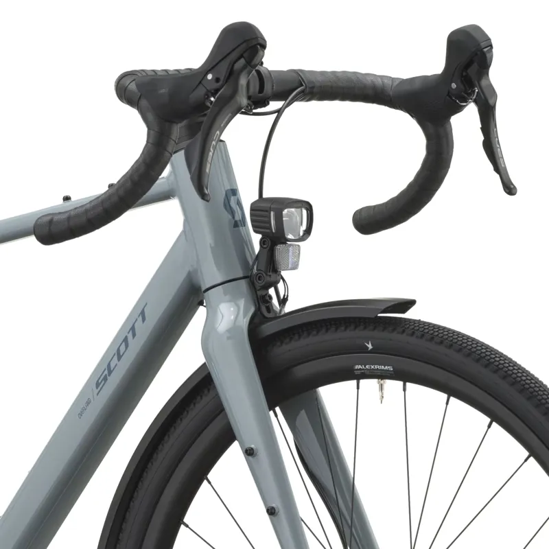 Scott Overland 20 Gravel Bike 2027 in Graphite Blue-7
