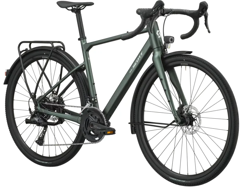 Scott Overland 30 Gravel Bike 2027 in Marine Green-1