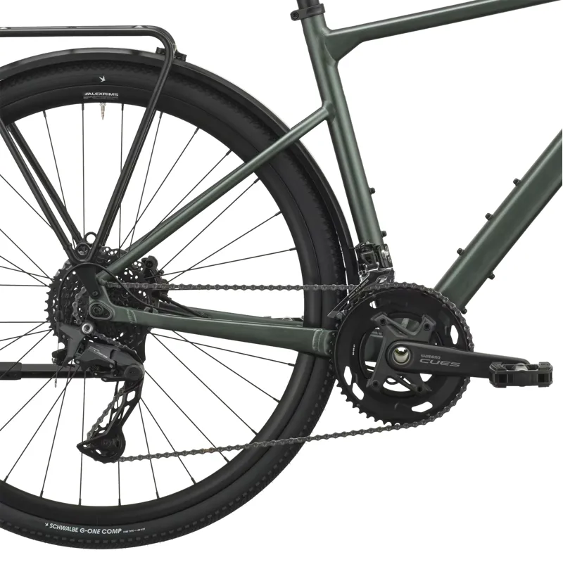 Scott Overland 30 Gravel Bike 2027 in Marine Green-3