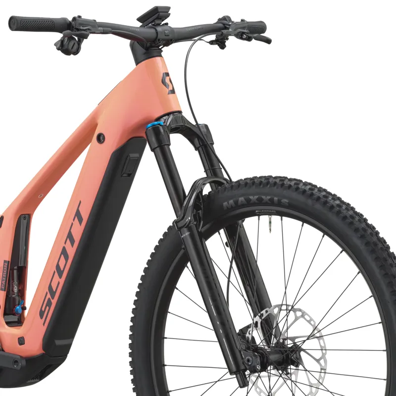 Scott Patron 20 Electric Carbon Full Suspension MTB 2027 in Peach Pink-7