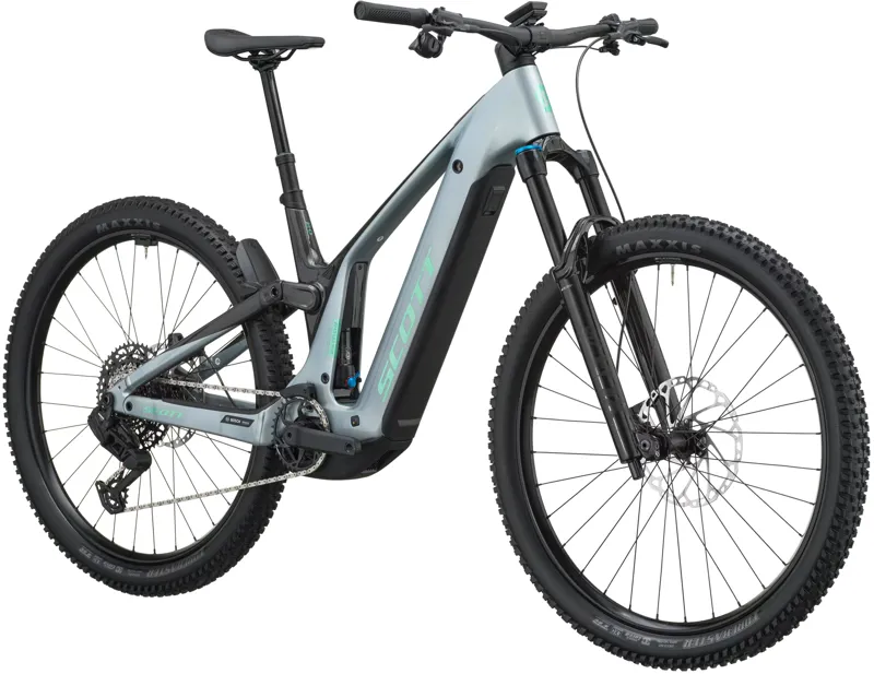 Scott Patron 20 Electric Carbon Full Suspension MTB 2027 in Pulse Grey and Carbon Black-2
