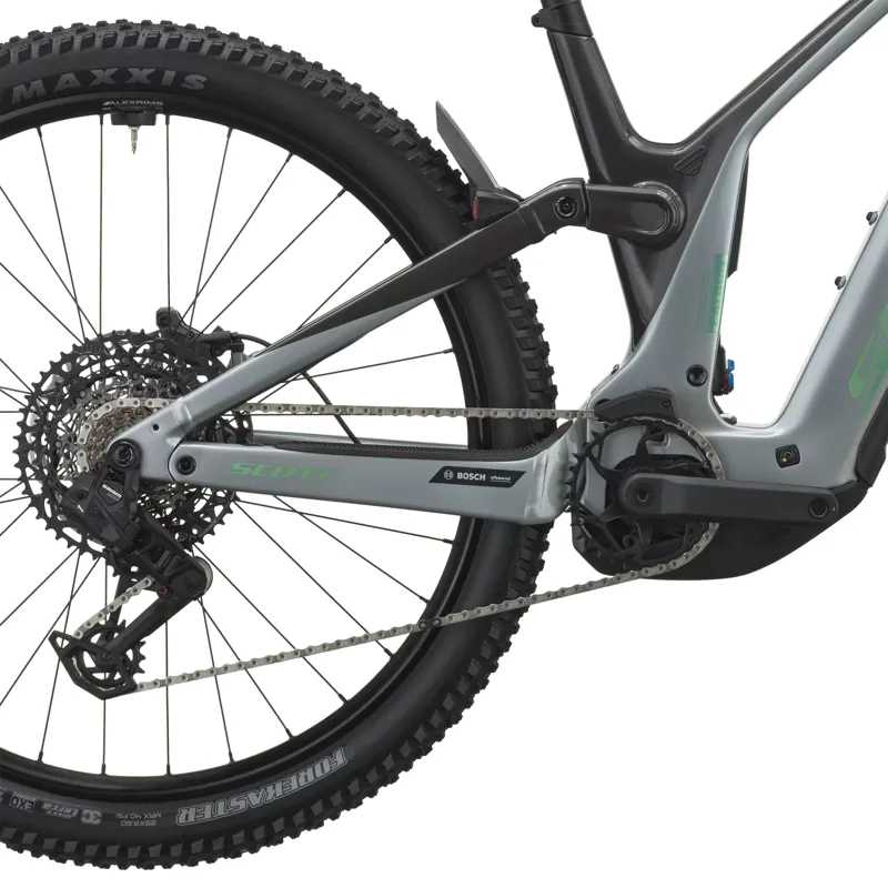 Scott Patron 20 Electric Carbon Full Suspension MTB 2027 in Pulse Grey and Carbon Black-3