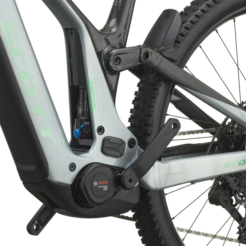 Scott Patron 20 Electric Carbon Full Suspension MTB 2027 in Pulse Grey and Carbon Black-6