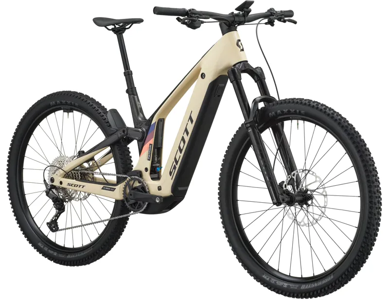 Scott Patron 30 Electric Carbon Full Suspension MTB 2027 in Solitude Beige/Carbon Black-2