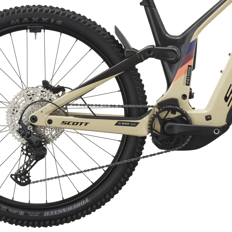 Scott Patron 30 Electric Carbon Full Suspension MTB 2027 in Solitude Beige/Carbon Black-3